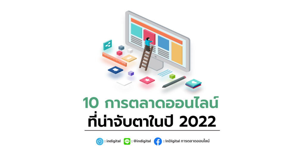 10 การตลาดออนไลน์ที่น่าจับตาในปี 2022