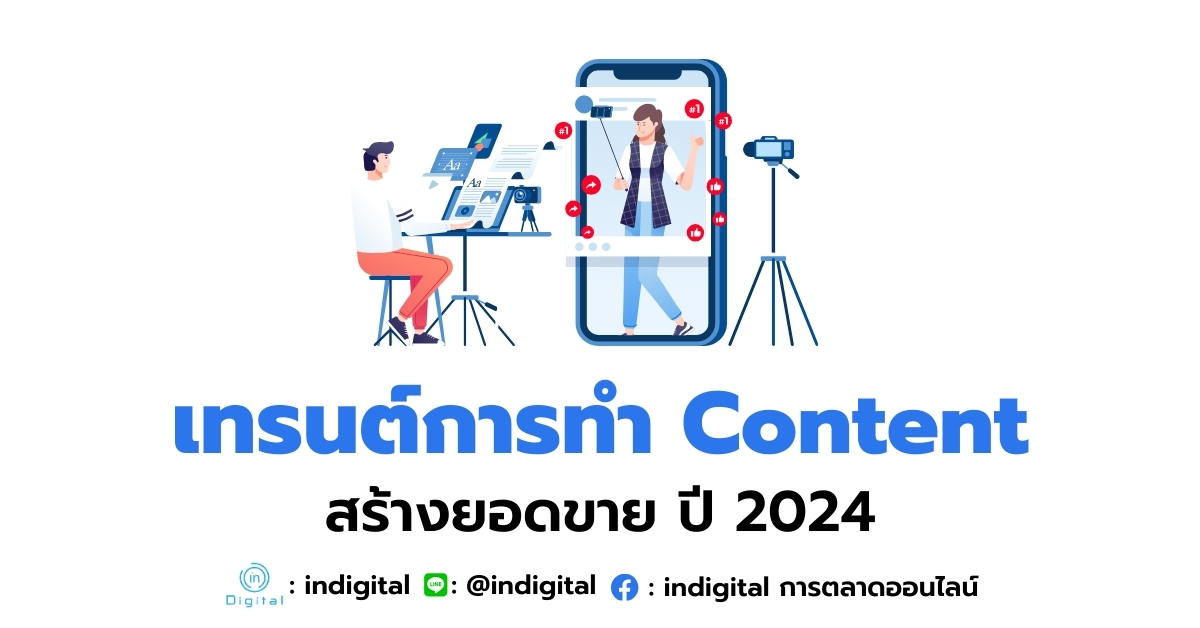 เทรนต์การทำ Content สร้างยอดขาย ปี 2024